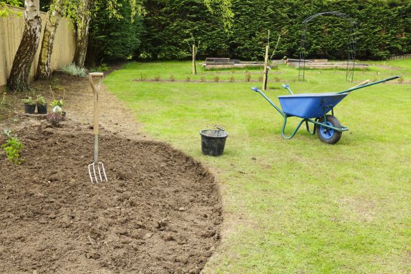 Pool Prep Yard Leveling in Dublin