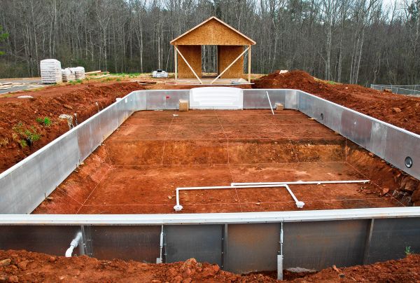 Pool Site Grading in Dublin