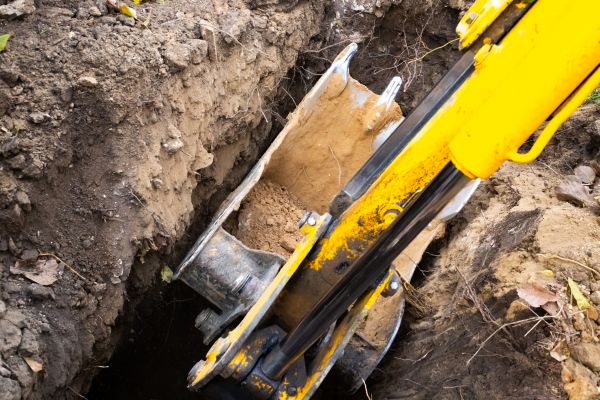 Downspout Trenching in Dublin