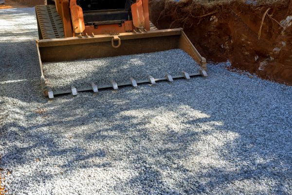 Gravel Driveway Rut Repair in Dublin