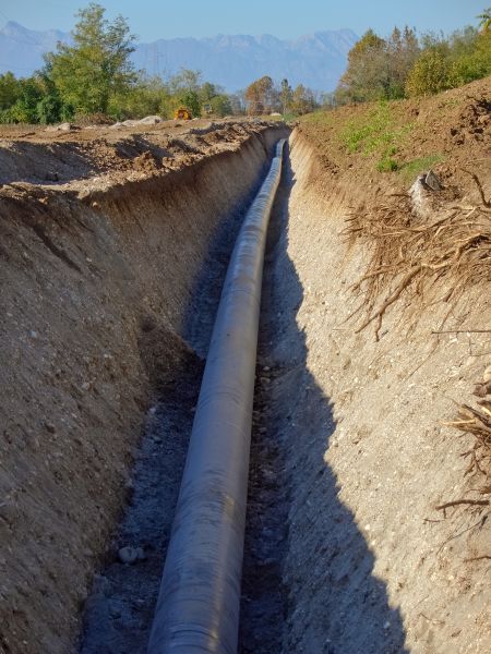 Gas Pipe Trenching in Dublin
