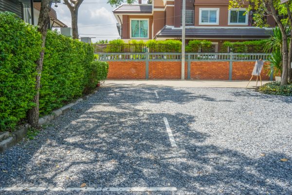 Gravel Parking Lot Repair in Dublin
