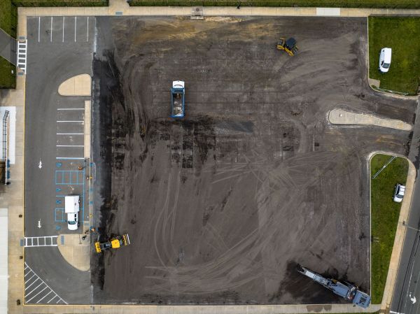 Parking Lot Excavation in Dublin