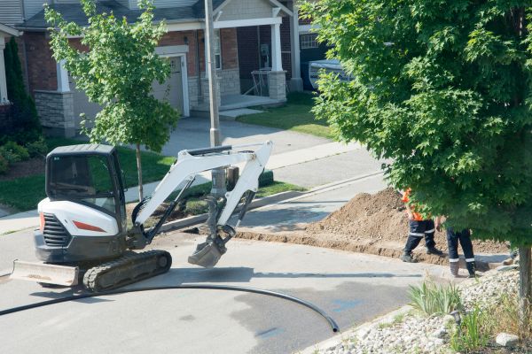 Electrical Line Trenching in Dublin