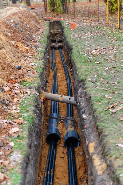 Electrical Line Excavation in Dublin